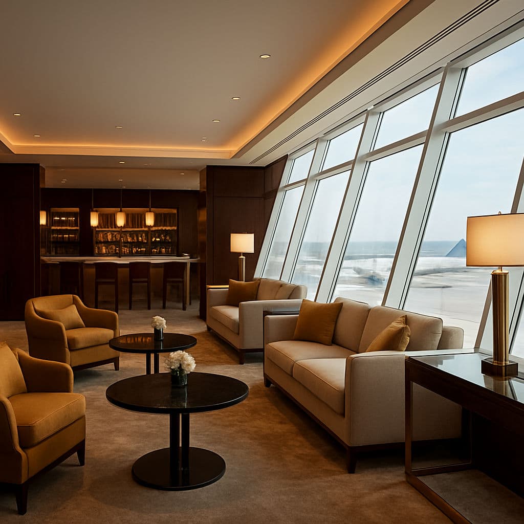 Mais de 1.300 salas VIP disponíveis quando ocorrer algum problema